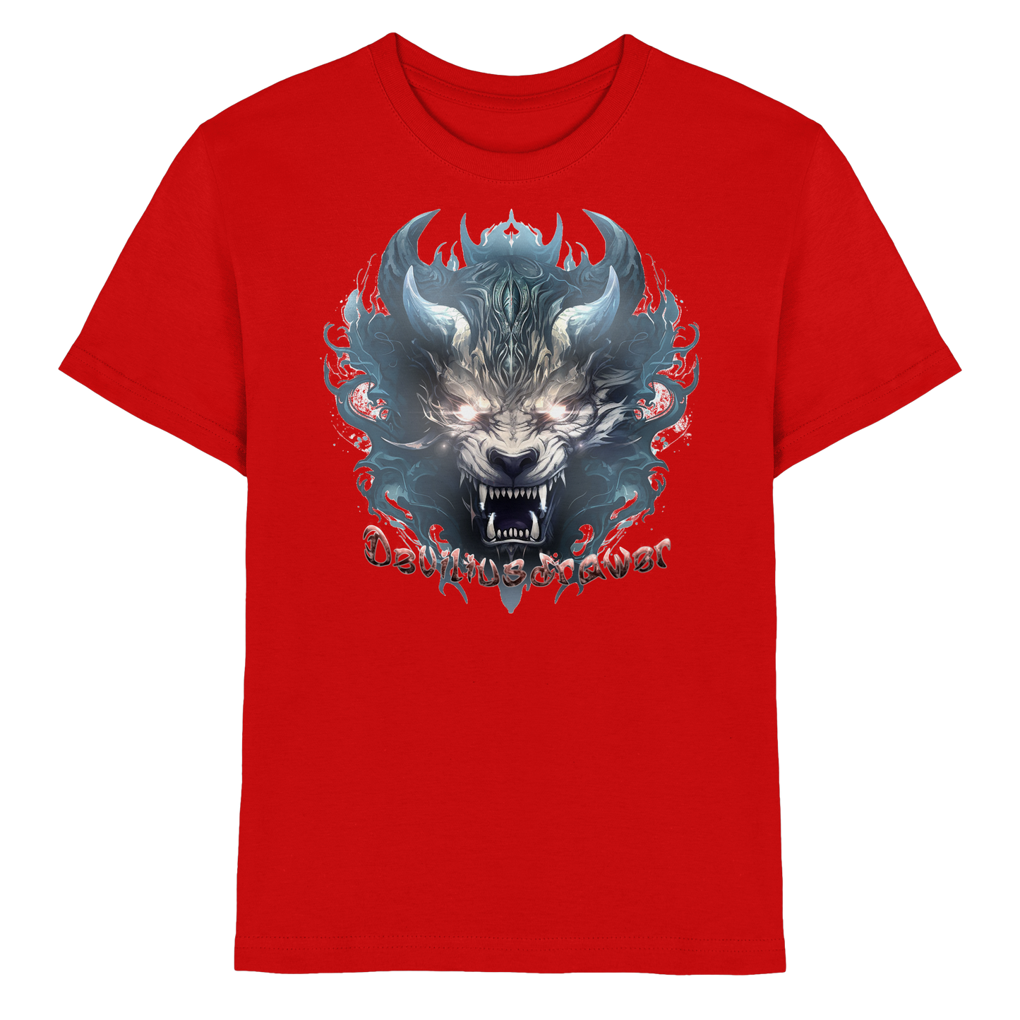 Deviliusdrawer Water Horn Tiger - Kids Premium Shirt