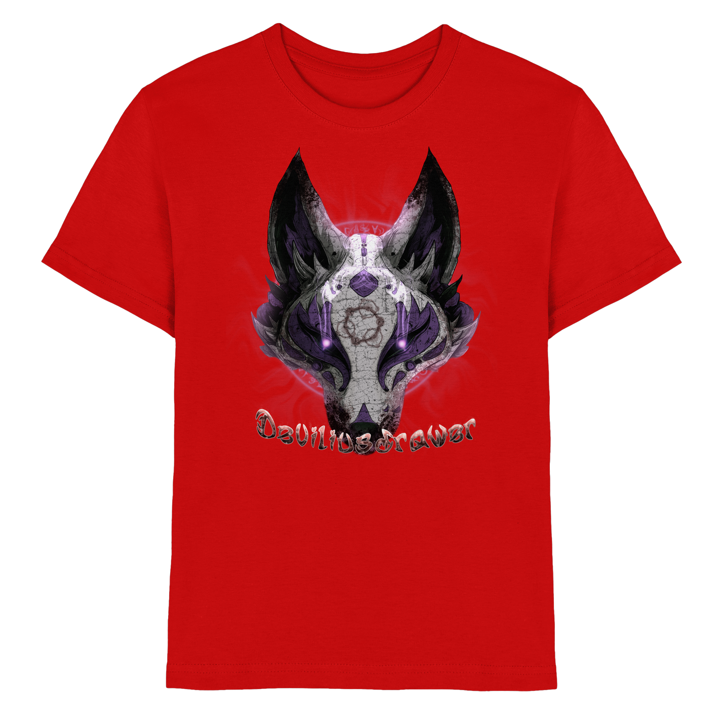 Deviliusdrawer Dark Kitsune - Kids Premium Shirt