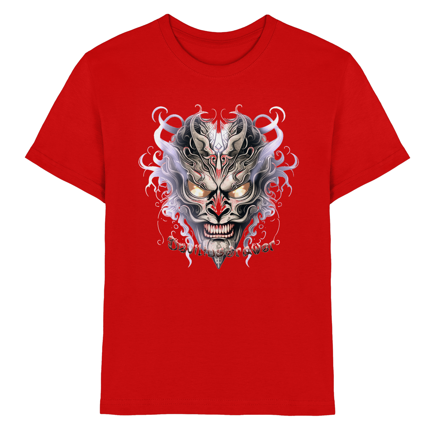 Deviliusdrawer Demon Mask Violet - Kids Premium Shirt