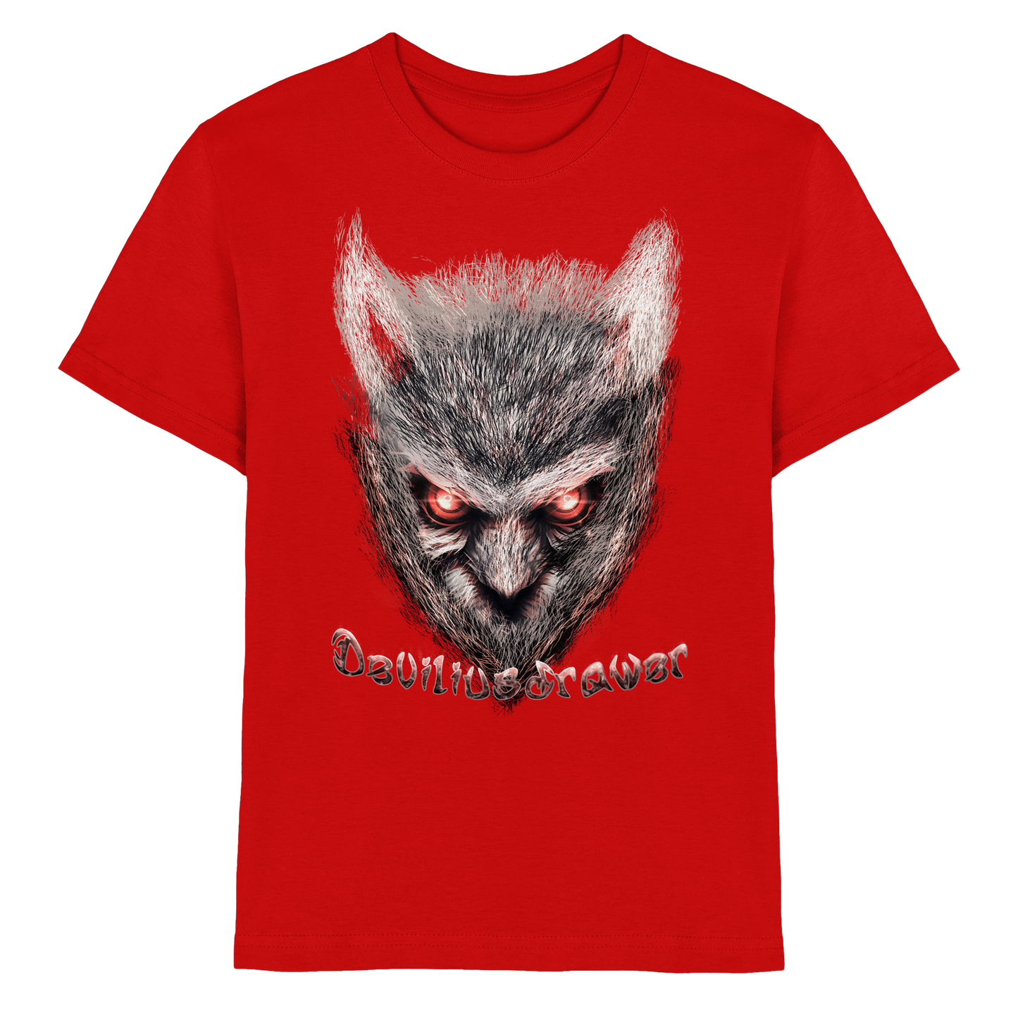 Deviliusdrawer Red Eyed Owl - Kids Premium Shirt