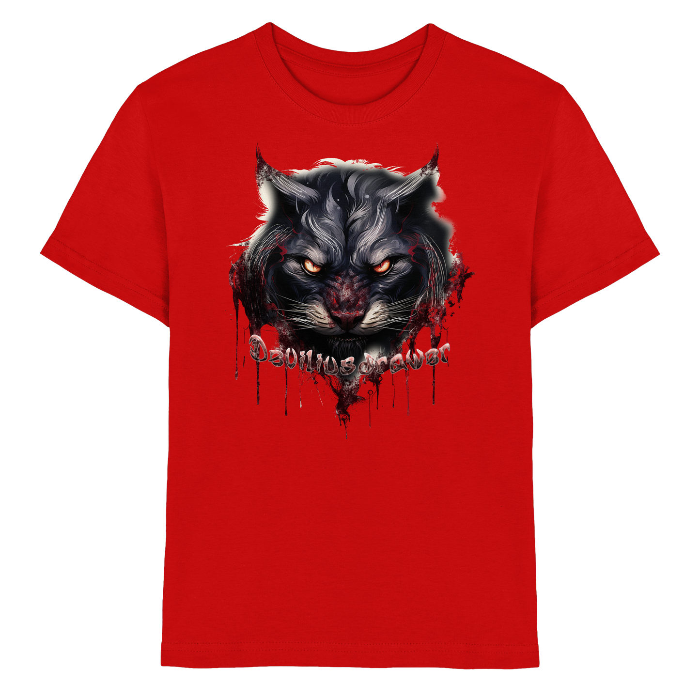 Deviliusdrawer Badass Cat - Kids Premium Shirt