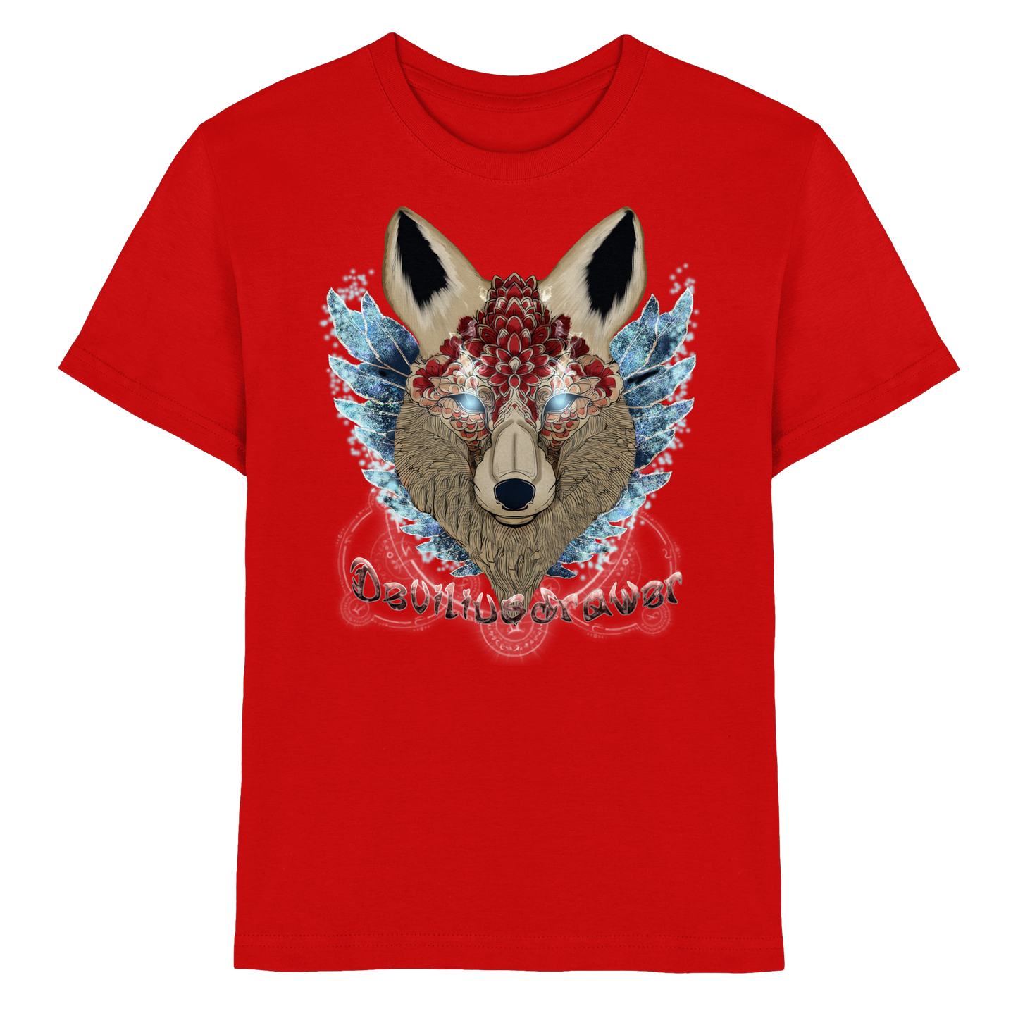 Deviliusdrawer Diamond Kitsune - Kids Premium Shirt