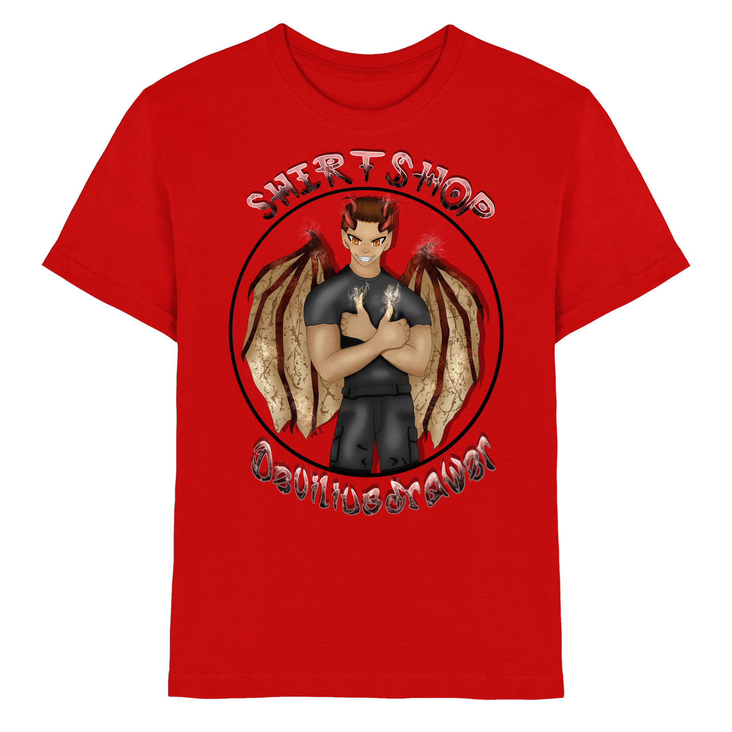 Deviliusdrawer Devilshop - Kids Premium Shirt