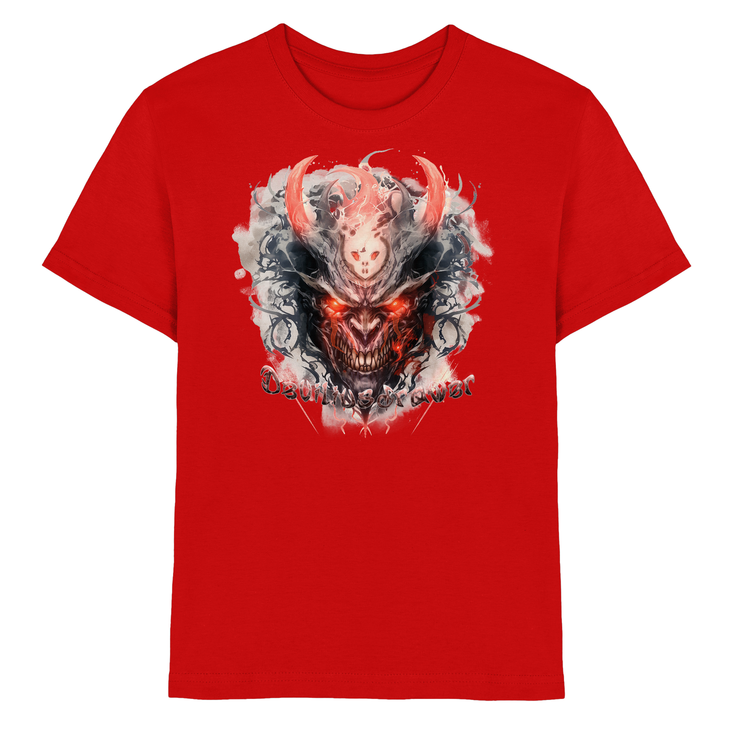 Deviliusdrawer Red Horn Devil - Kids Premium Shirt