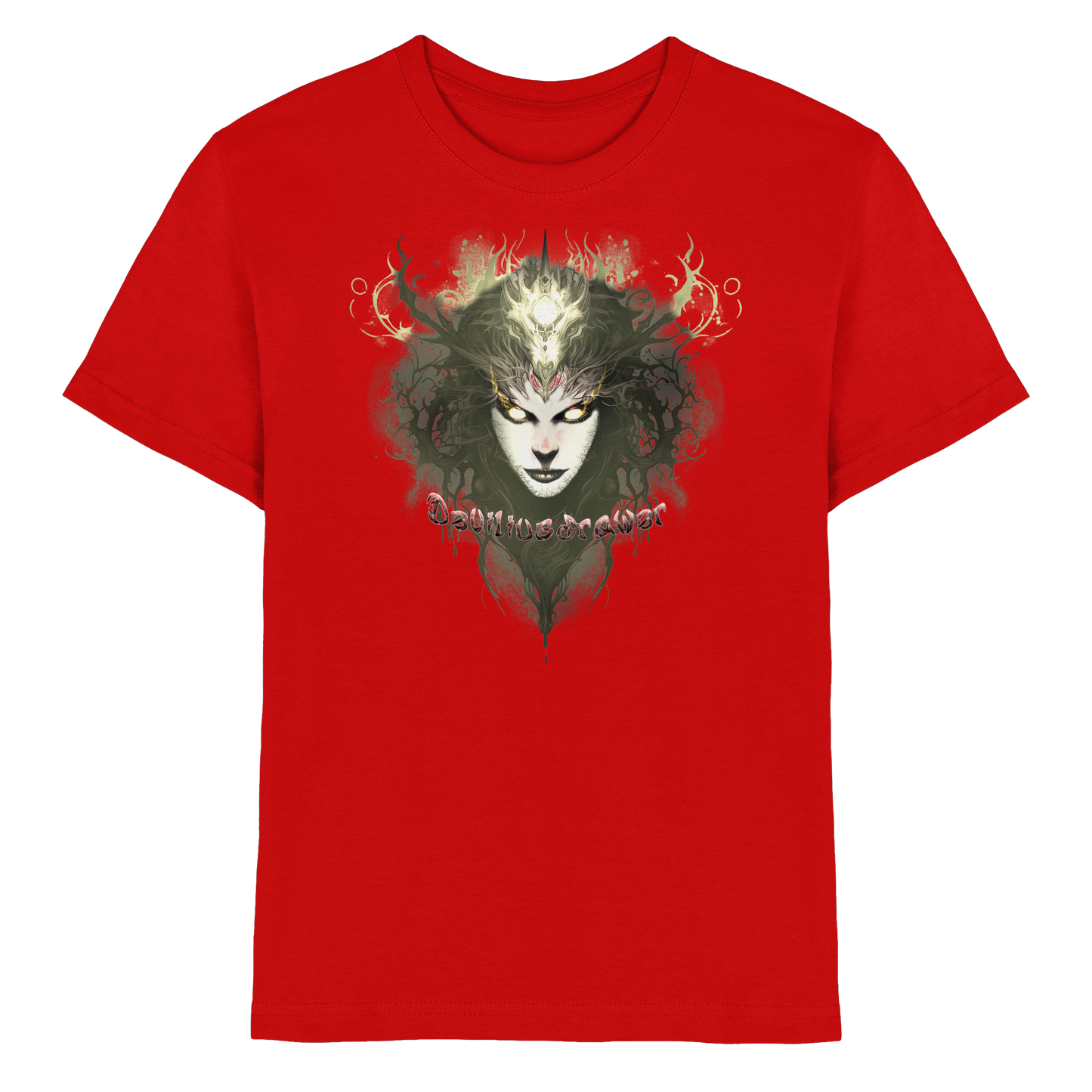 Deviliusdrawer Golden Demonica - Kids Premium Shirt