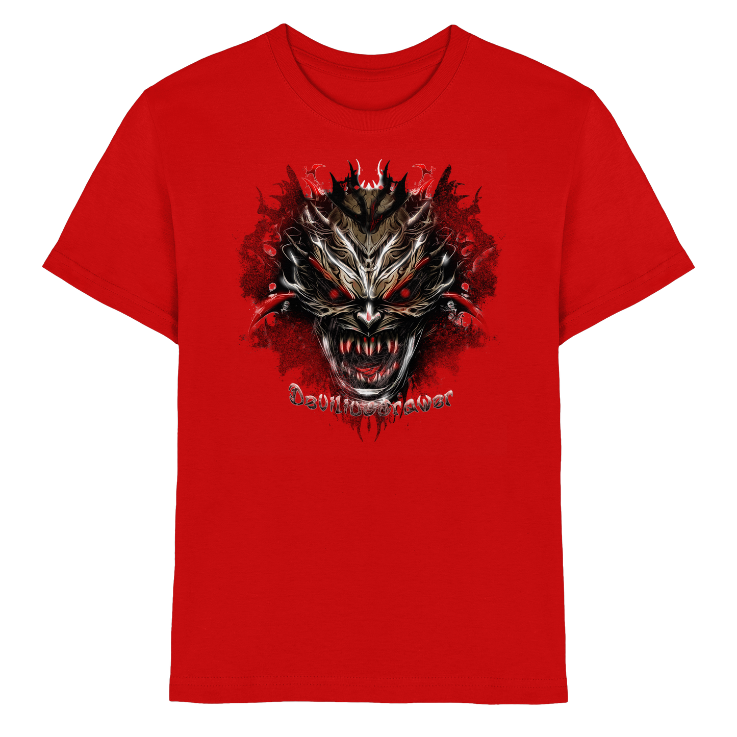Deviliusdrawer Dark Redeyed Devil - Kids Premium Shirt
