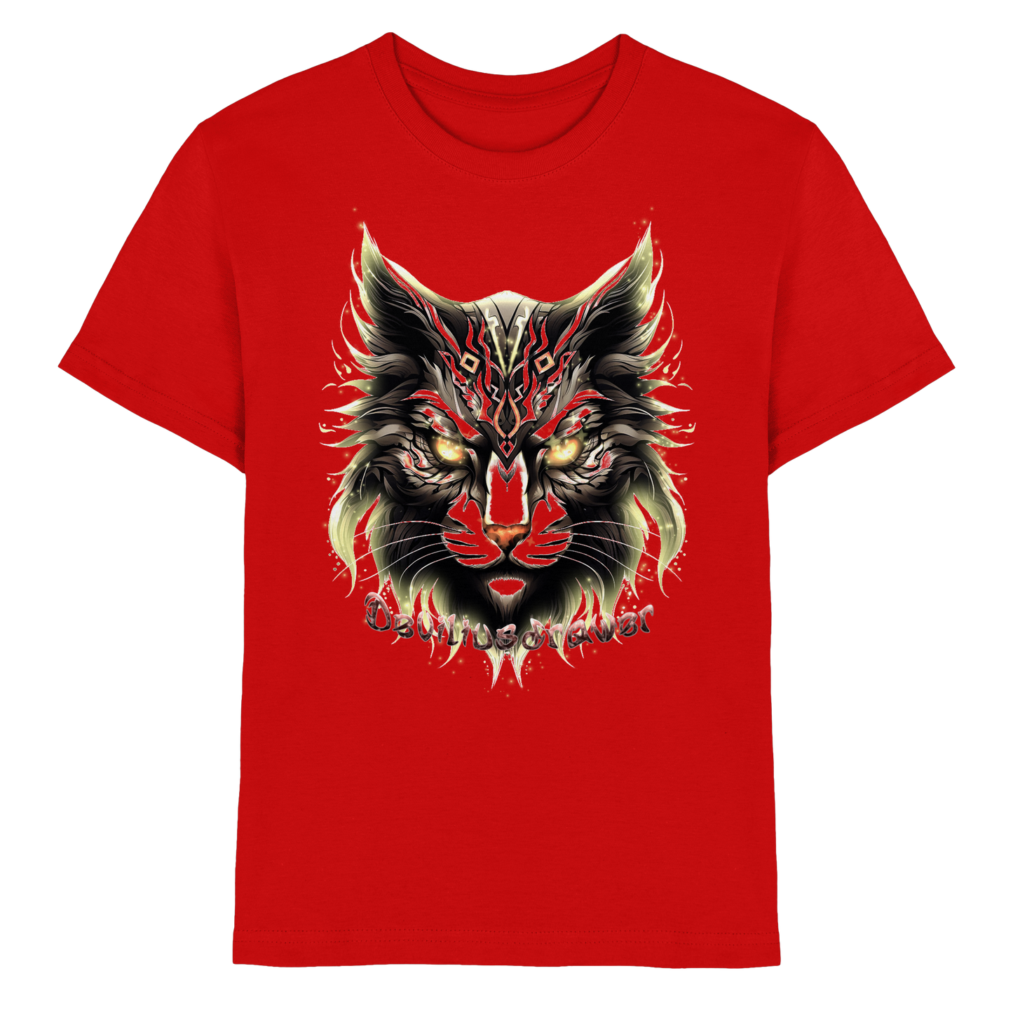 Deviliusdrawer Golden Cat - Kids Premium Shirt