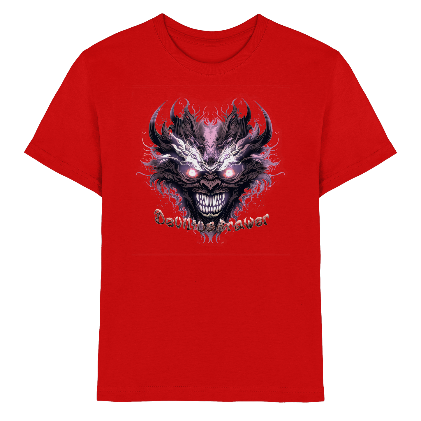 Deviliusdrawer Crazy Mask - Kids Premium Shirt