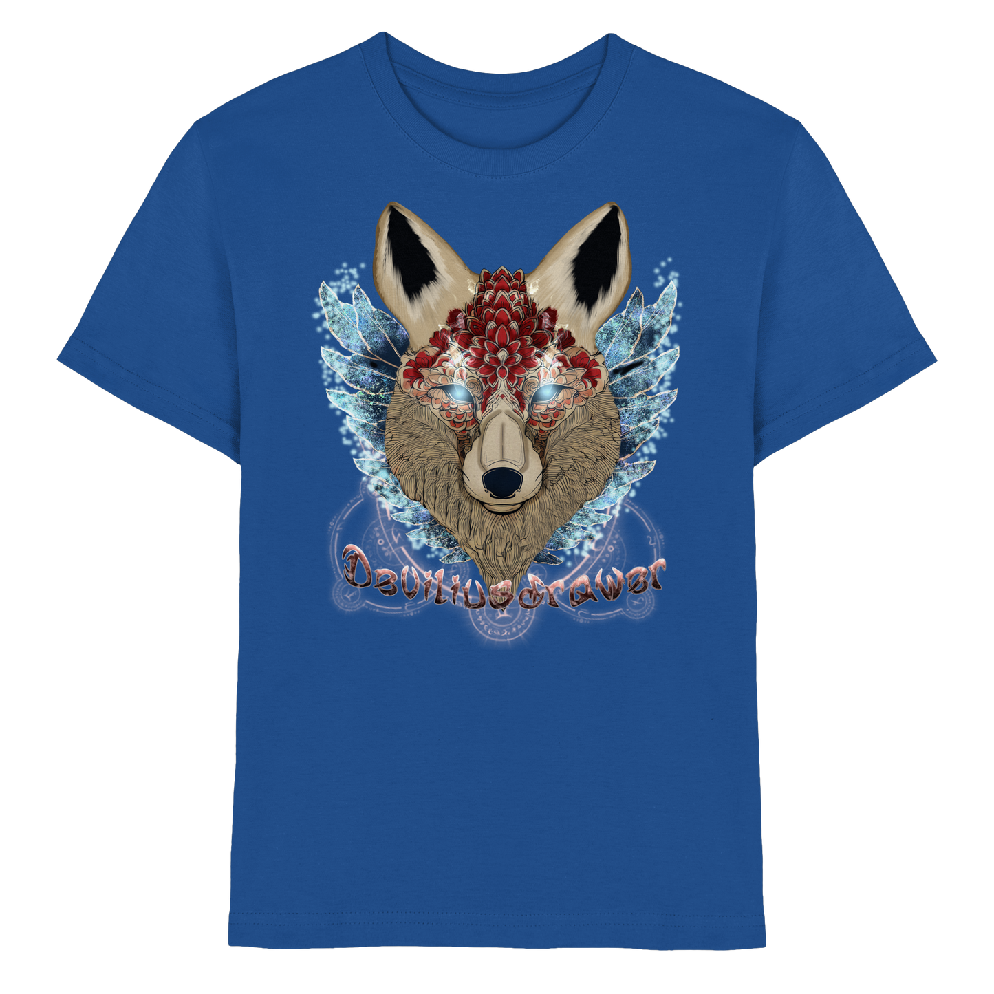 Deviliusdrawer Diamond Kitsune - Kids Premium Shirt