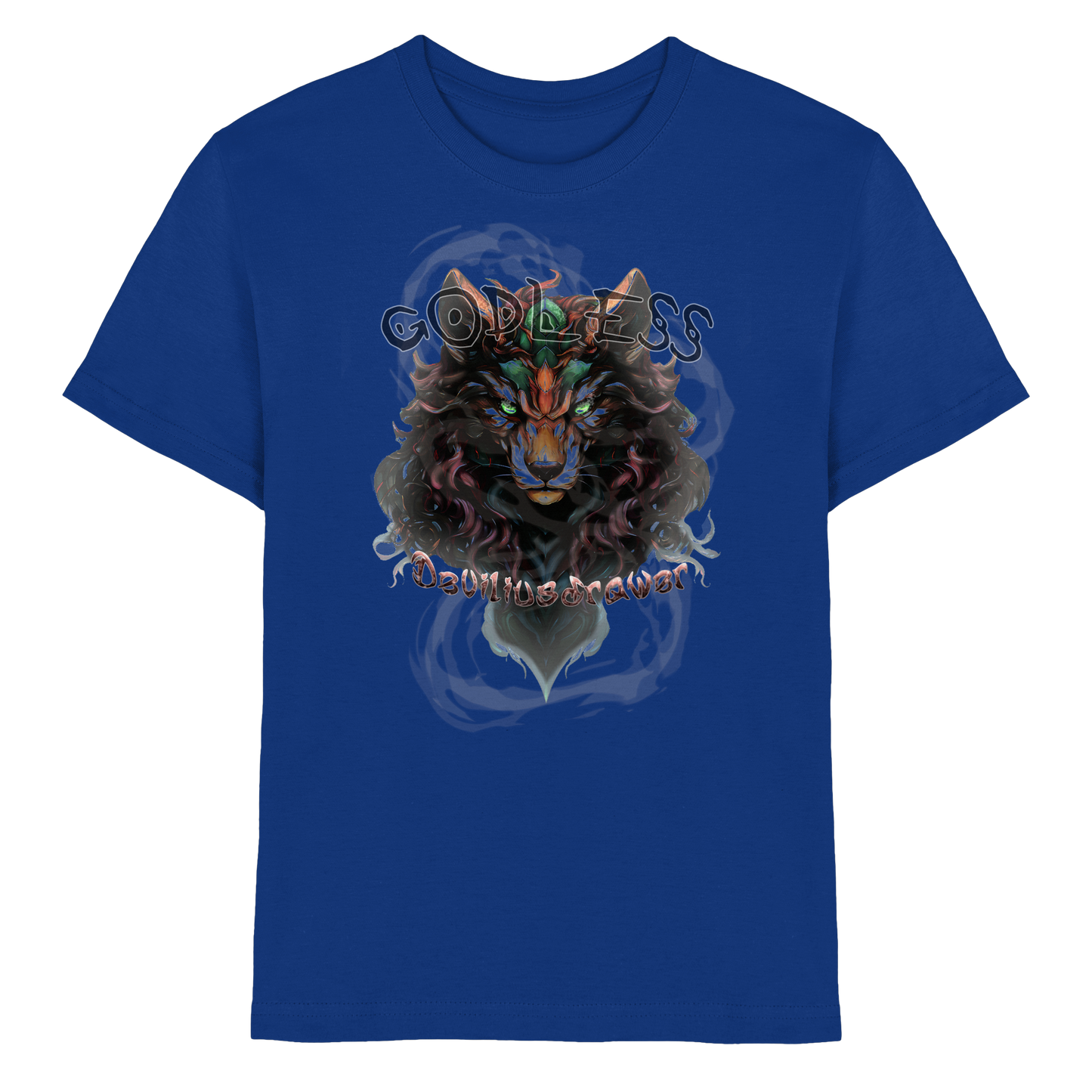 Deviliusdrawer Godless Wolf - Kids Premium Shirt