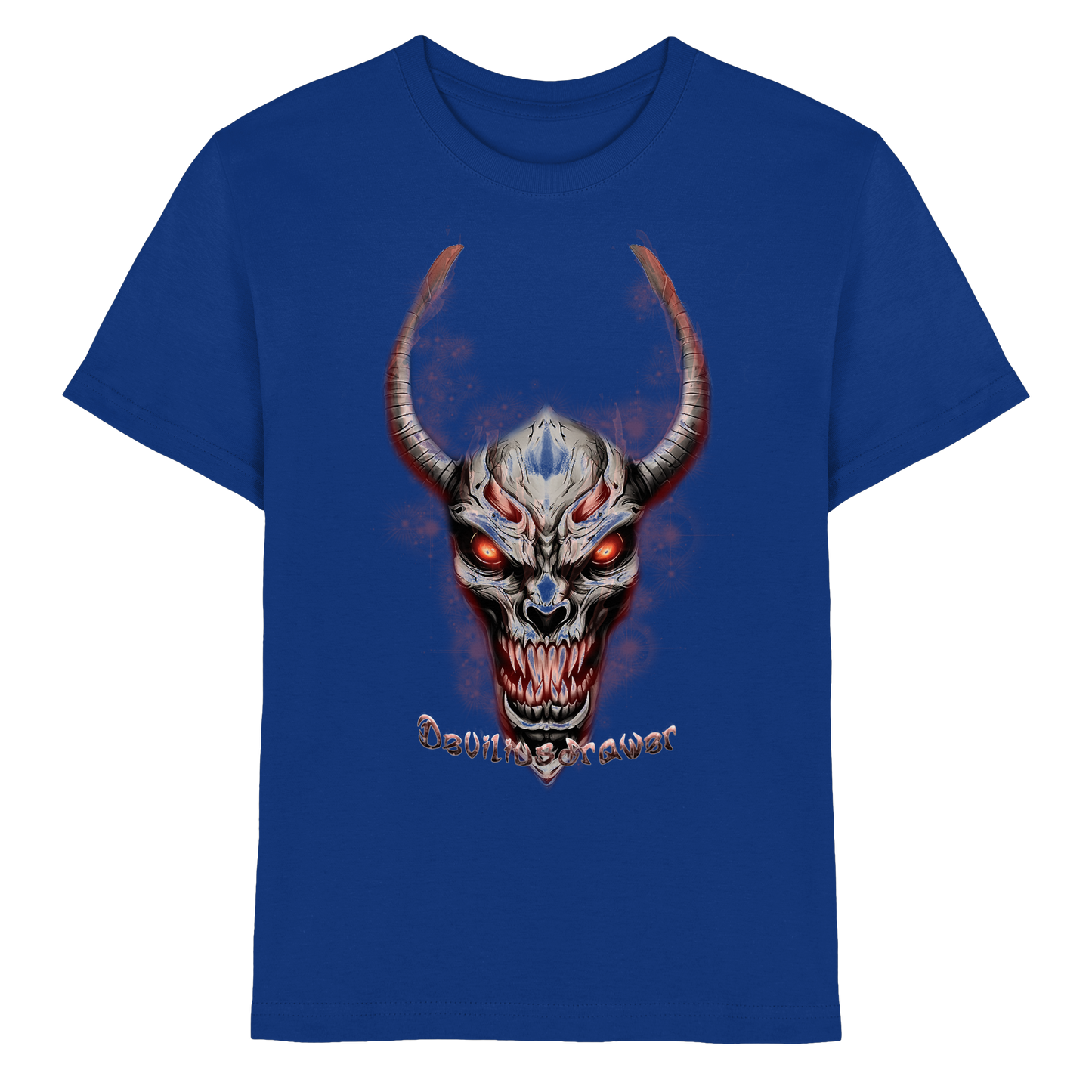 Deviliusdrawer Red Eyed Skeleton - Kids Premium Shirt