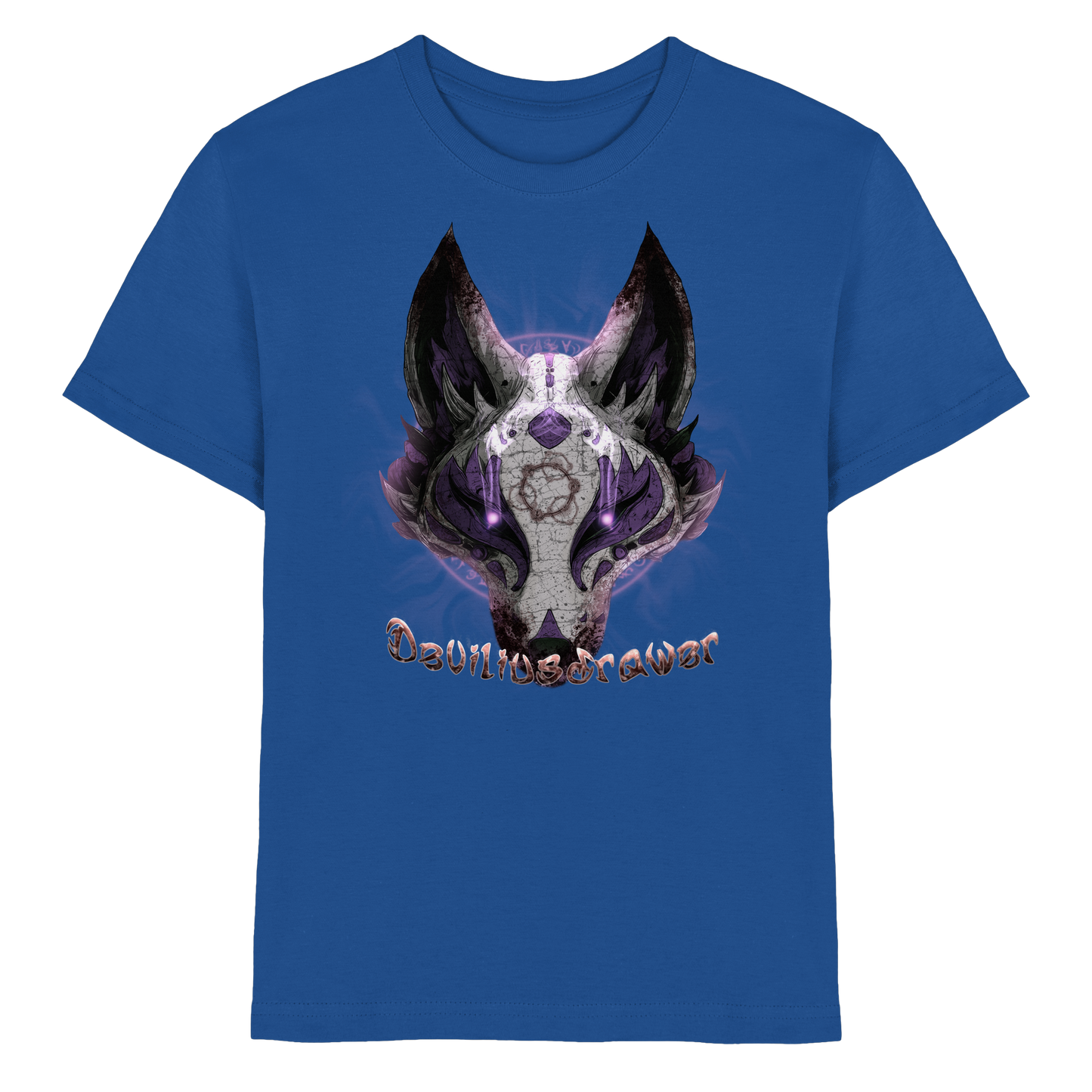 Deviliusdrawer Dark Kitsune - Kids Premium Shirt
