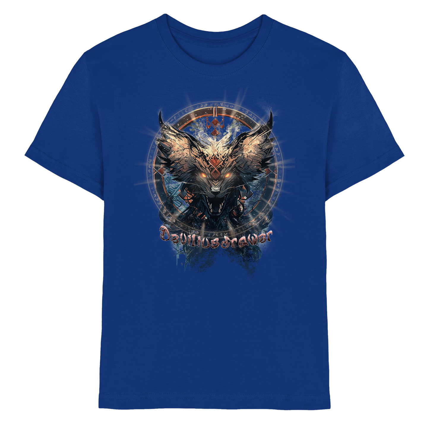 Deviliusdrawer Dark Magic Wolf - Kids Premium Shirt