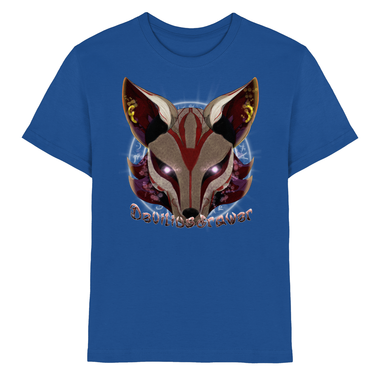 Deviliusdrawer Magic Kitsune - Kids Premium Shirt