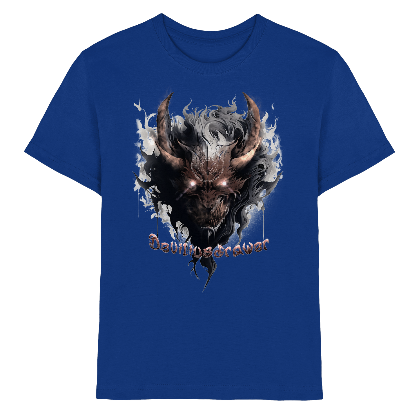 Deviliusdrawer Magic Redeyed Demon - Kids Premium Shirt