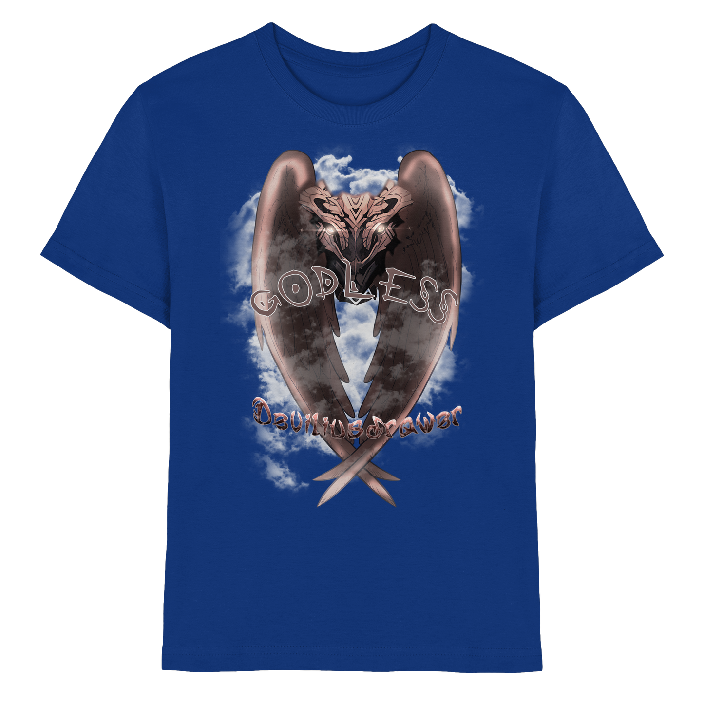 Deviliusdrawer Godless Owl - Kids Premium Shirt