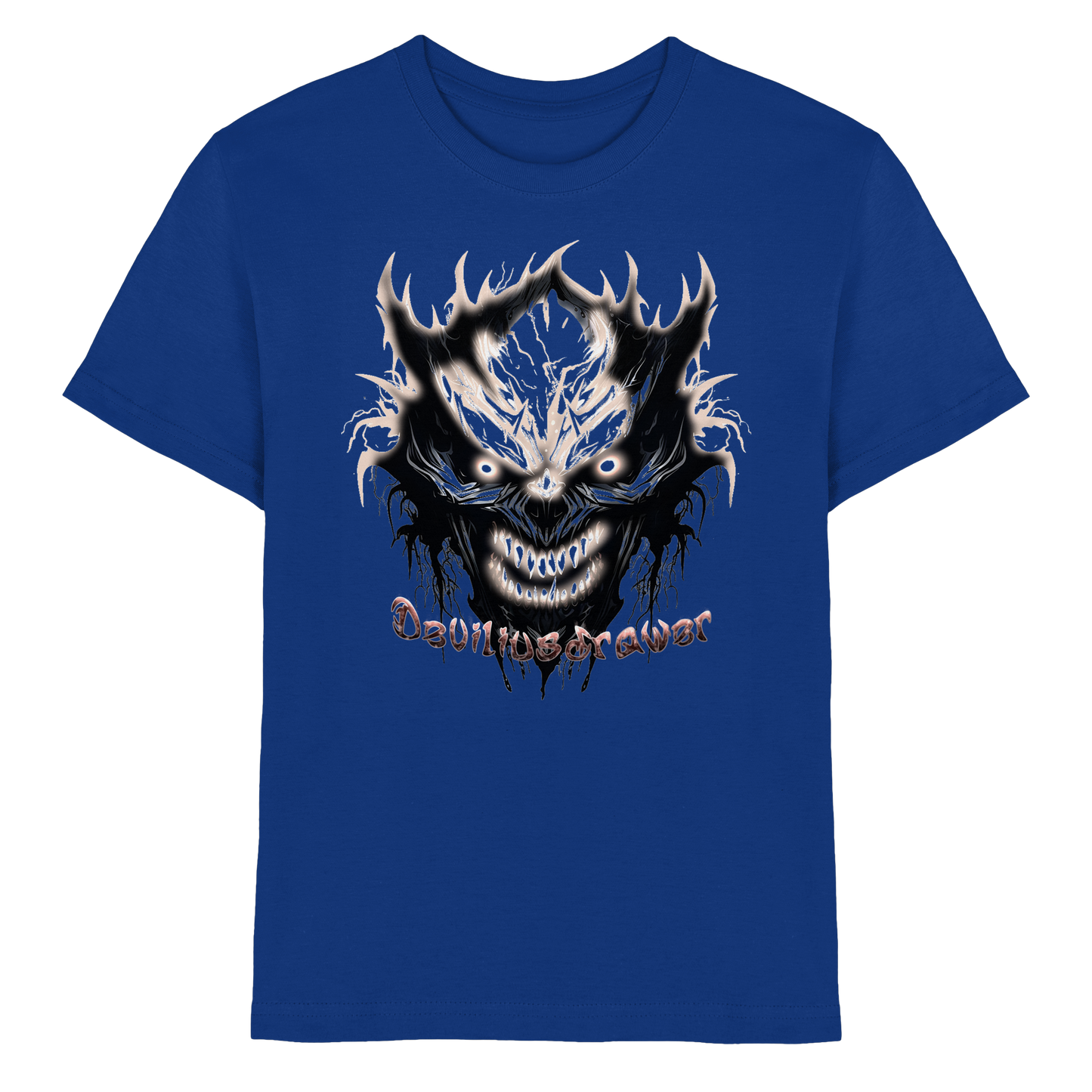 Deviliusdrawer Crazy Glow Devil - Kids Premium Shirt