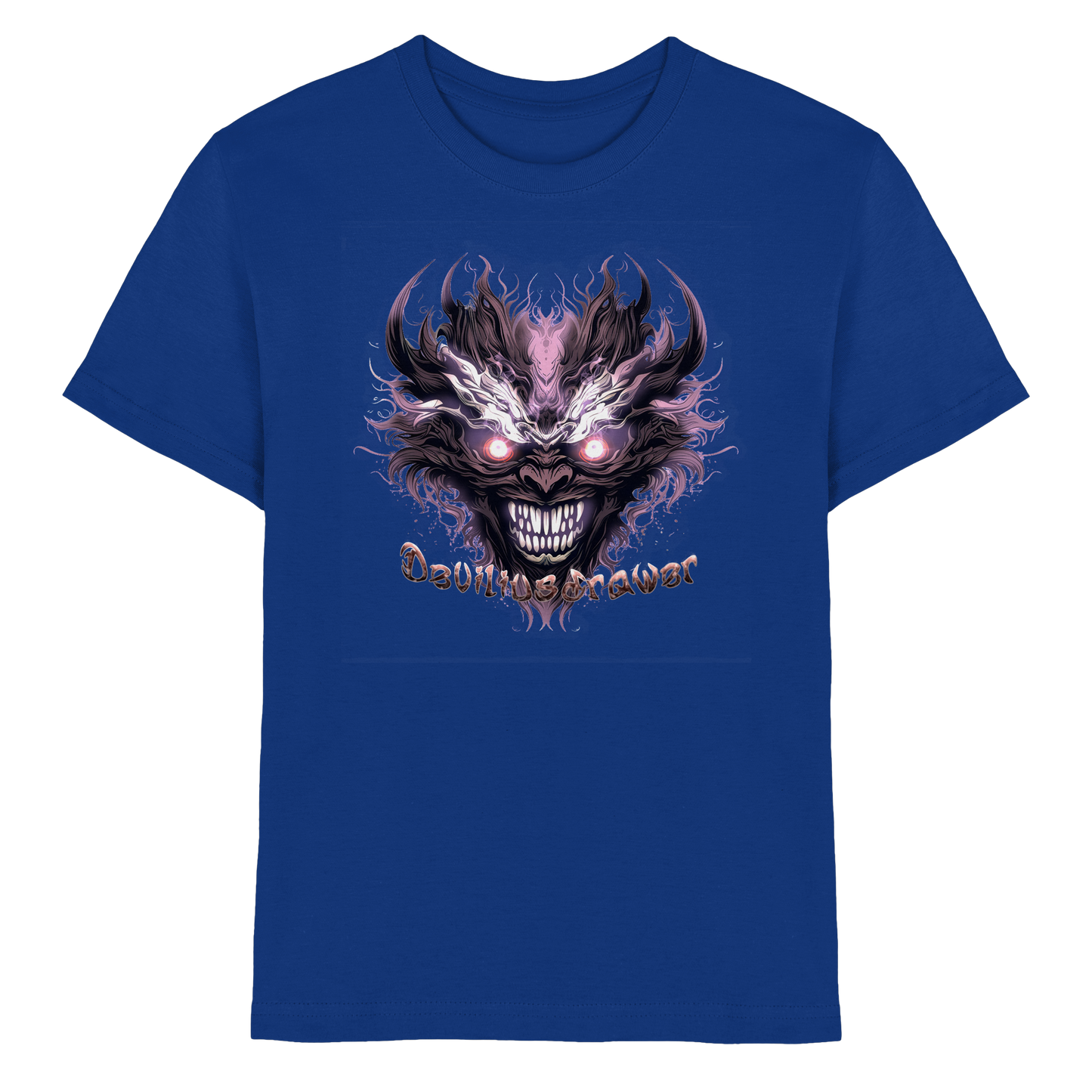 Deviliusdrawer Crazy Mask - Kids Premium Shirt