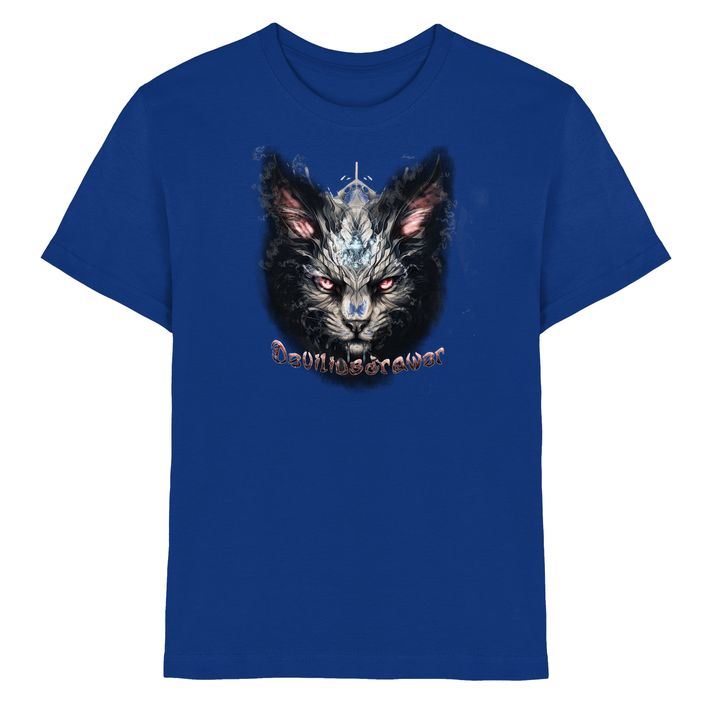 Deviliusdrawer Myshtical Redeyed Cat - Kids Premium Shirt