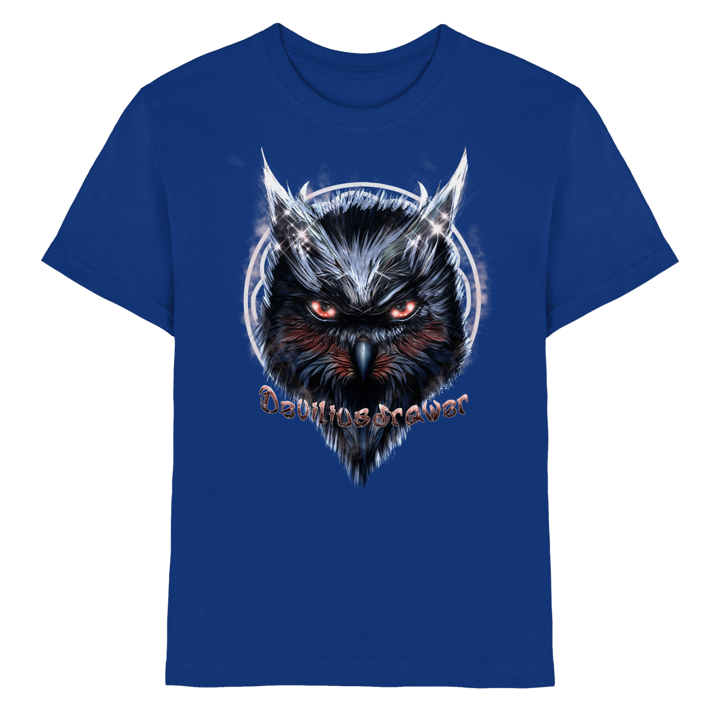 Deviliusdrawer Fire Owl - Kids Premium Shirt