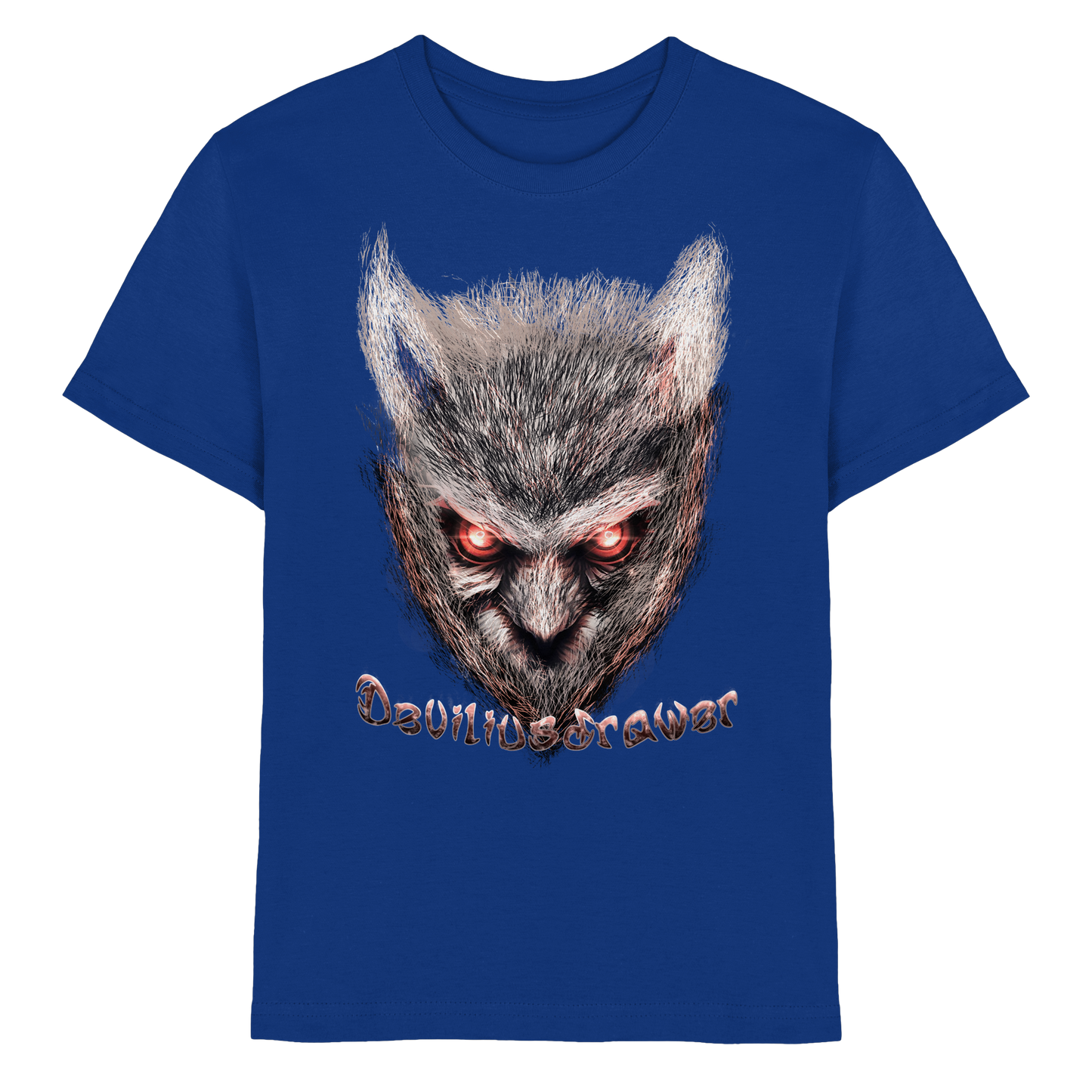 Deviliusdrawer Red Eyed Owl - Kids Premium Shirt