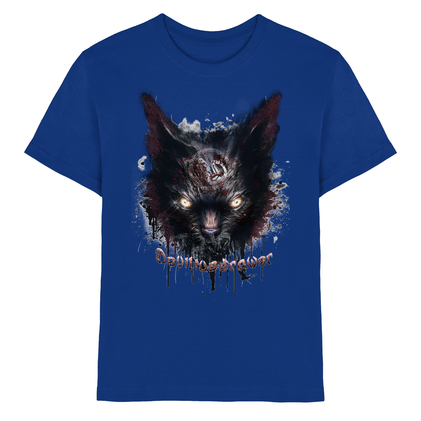 Deviliusdrawer Zombie Cat - Kids Premium Shirt