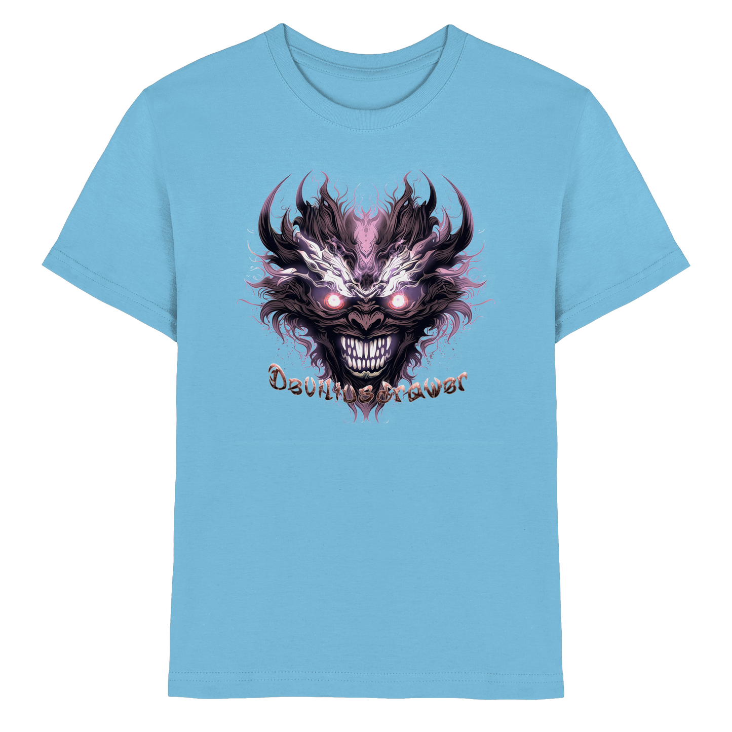 Deviliusdrawer Crazy Mask - Kids Premium Shirt