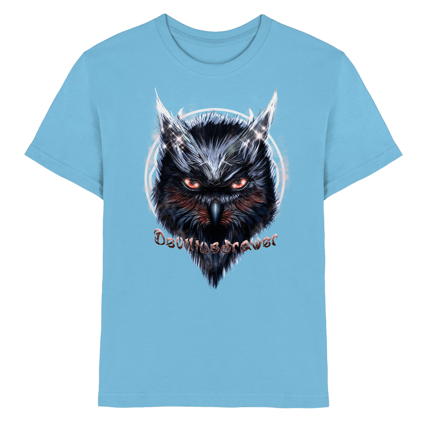 Deviliusdrawer Fire Owl - Kids Premium Shirt