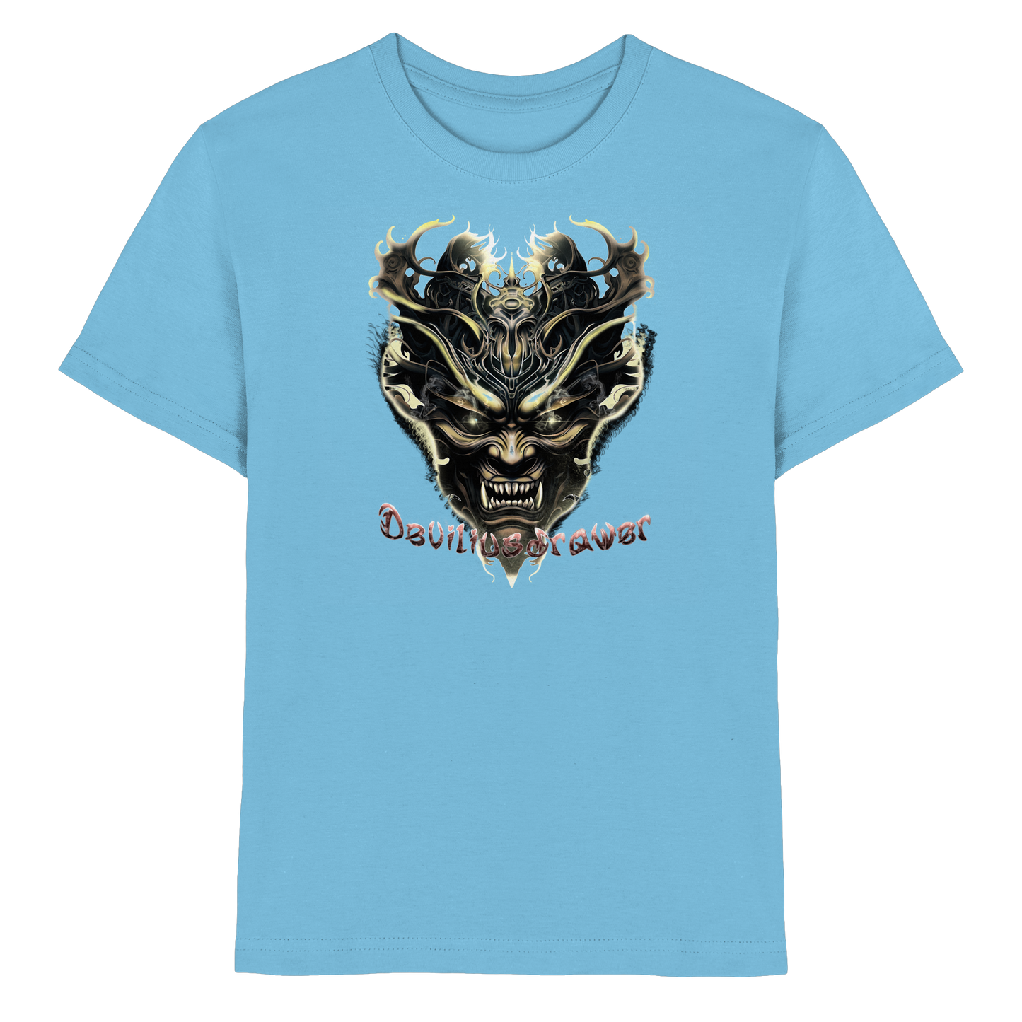Deviliusdrawer Golden Demon Vampire - Kids Premium Shirt