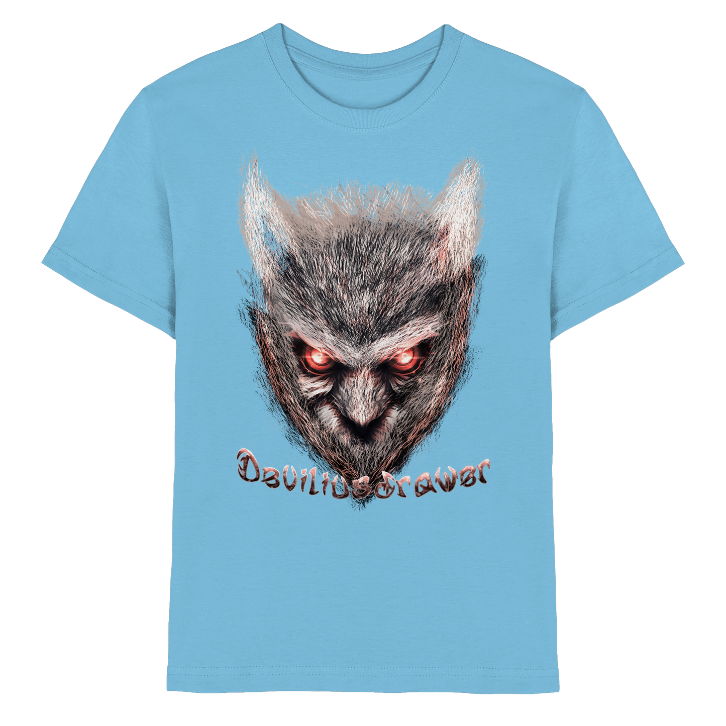Deviliusdrawer Red Eyed Owl - Kids Premium Shirt