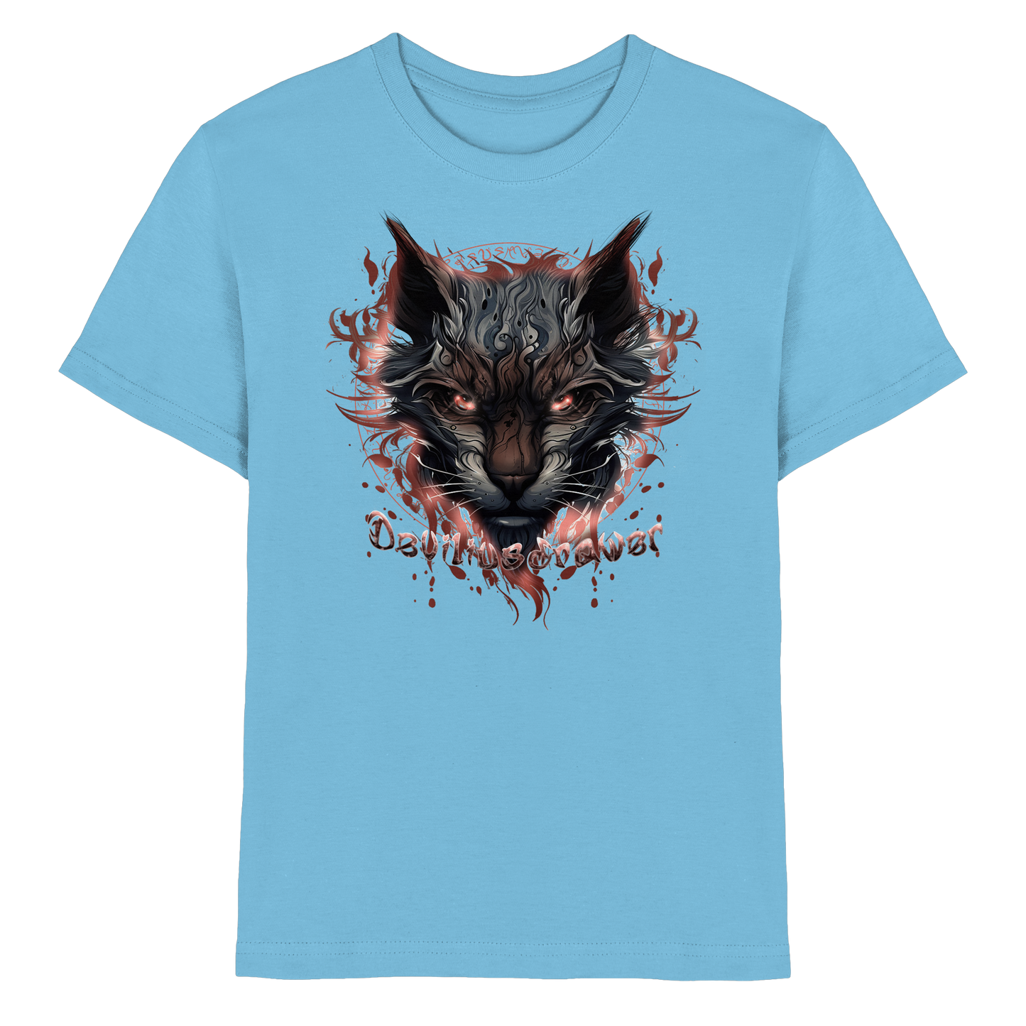 Deviliusdrawer Devil Cat - Kids Premium Shirt