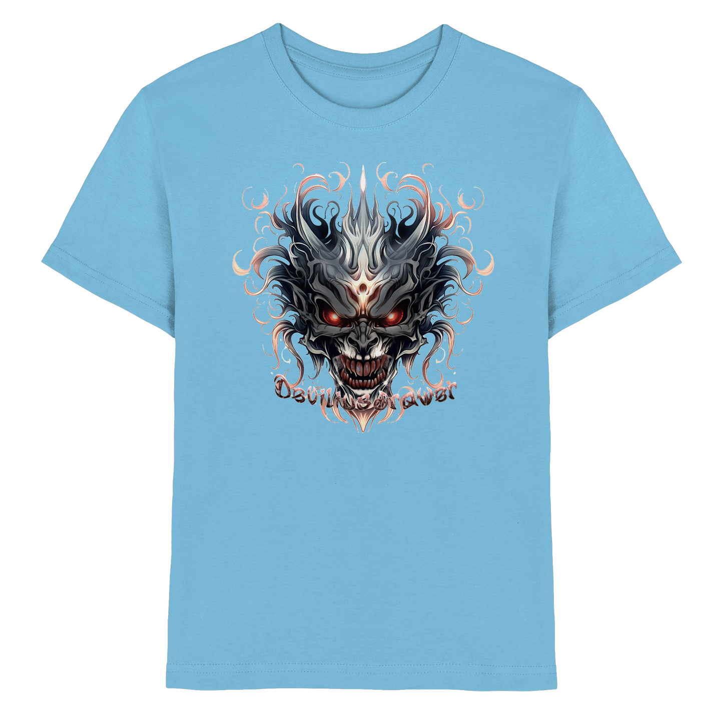 Deviliusdrawer Demon Mask - Kids Premium Shirt