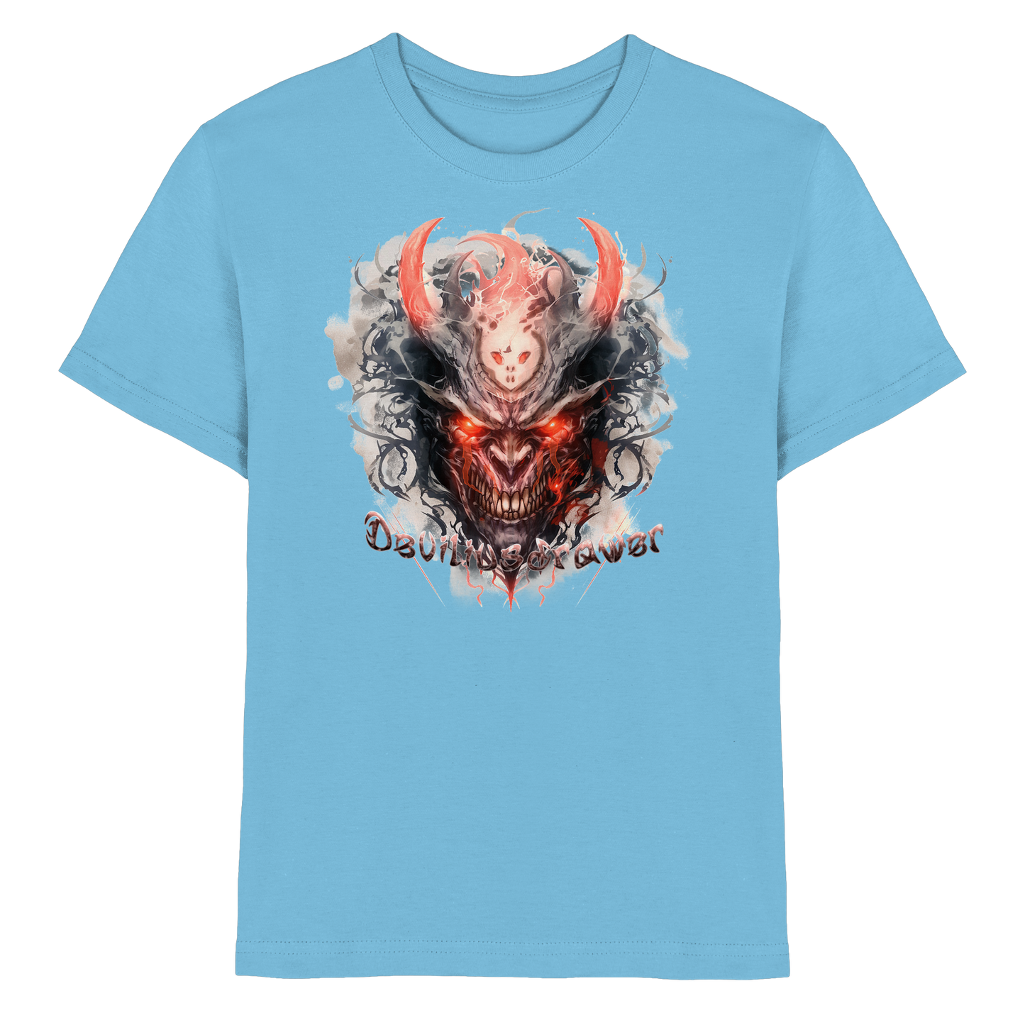 Deviliusdrawer Red Horn Devil - Kids Premium Shirt