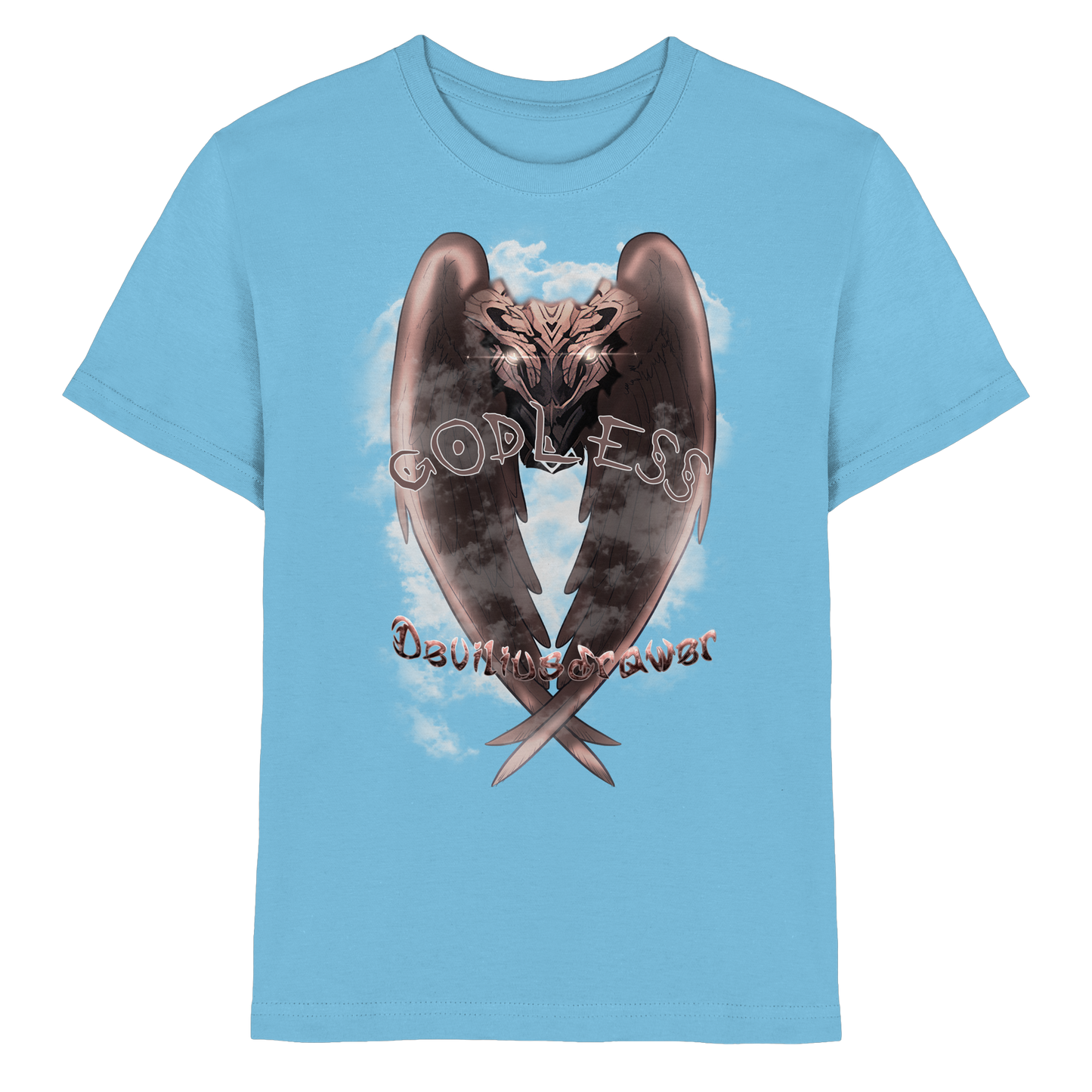 Deviliusdrawer Godless Owl - Kids Premium Shirt