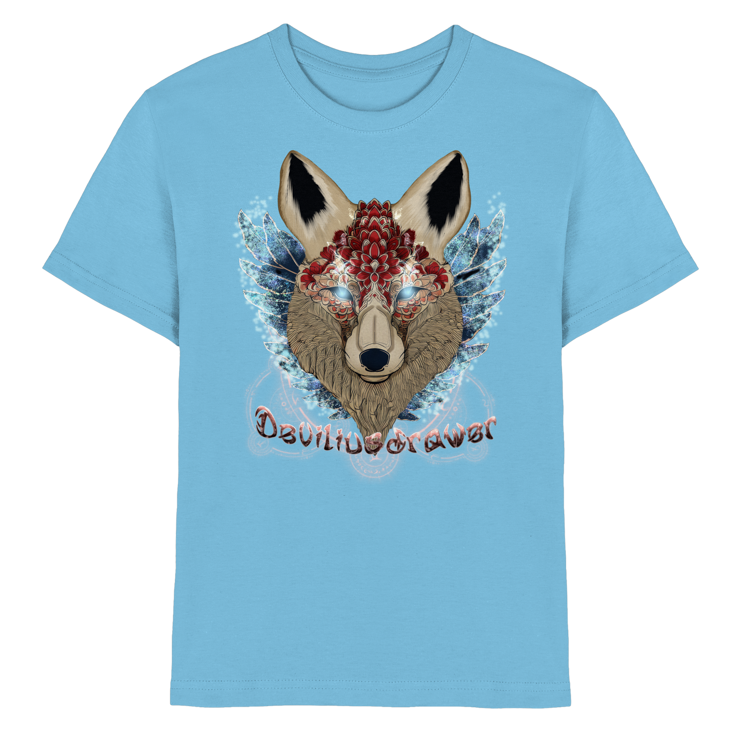 Deviliusdrawer Diamond Kitsune - Kids Premium Shirt