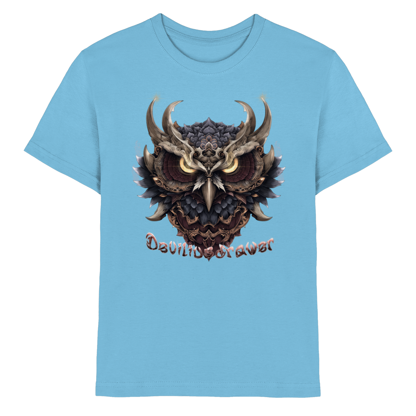 Deviliusdrawer Golden Owl - Kids Premium Shirt