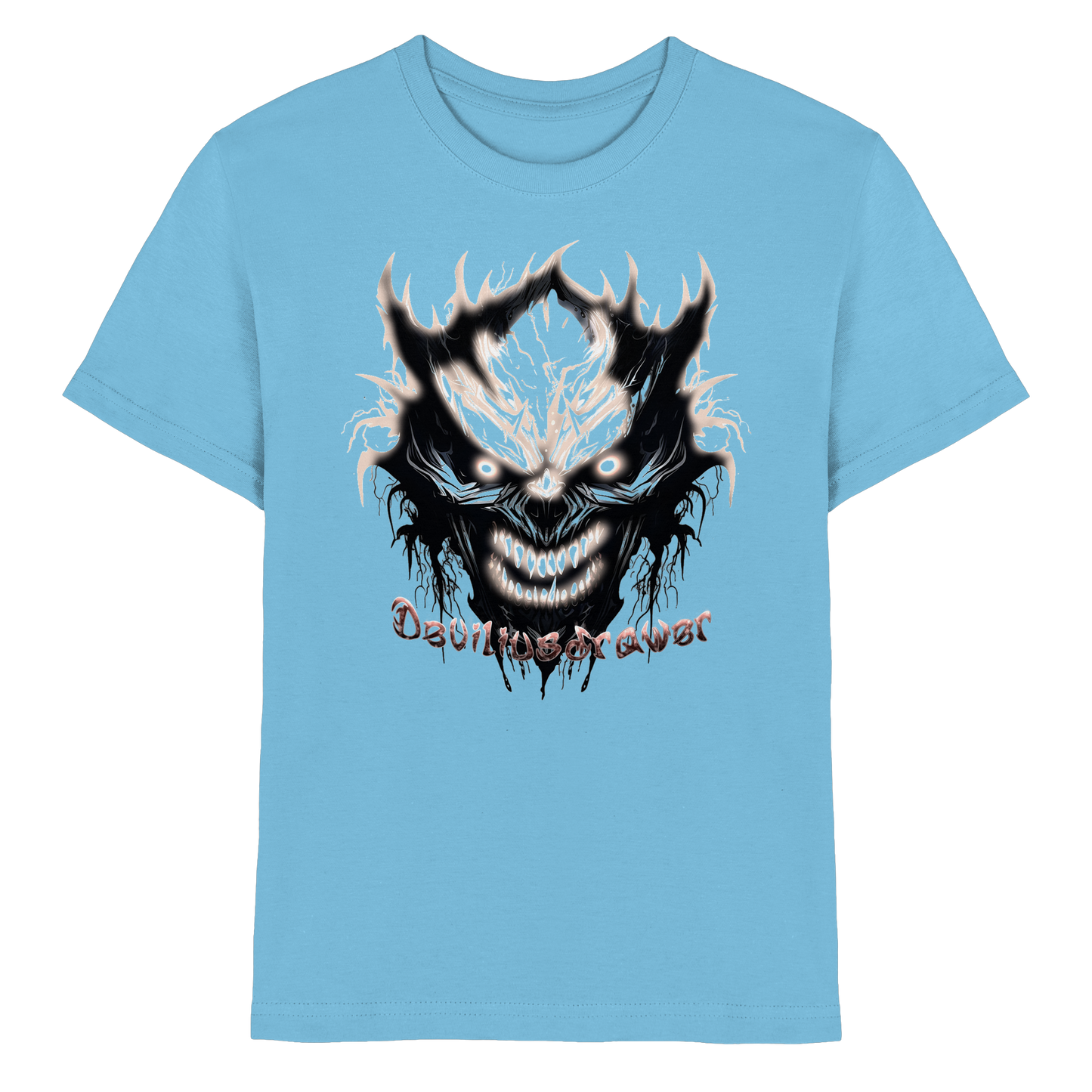 Deviliusdrawer Crazy Glow Devil - Kids Premium Shirt