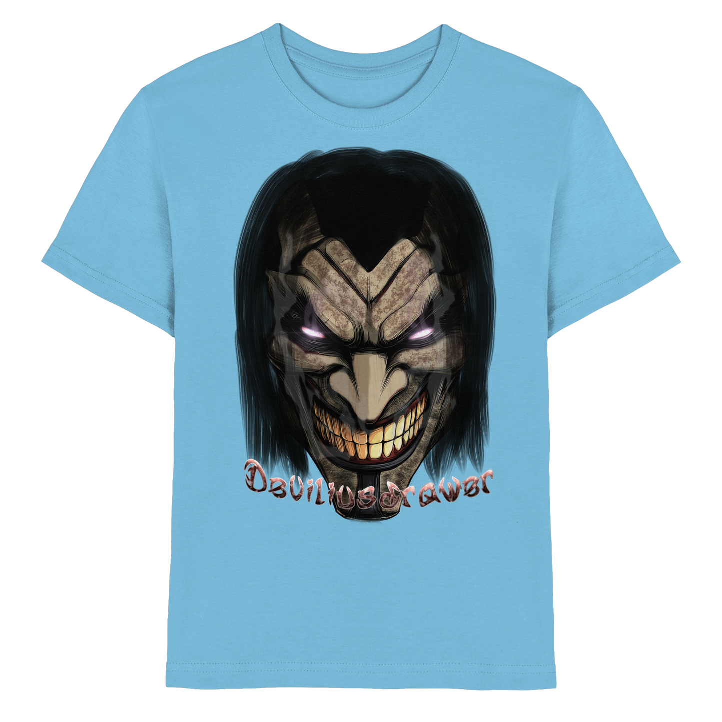 Deviliusdrawer Smiling Devil - Kids Premium Shirt