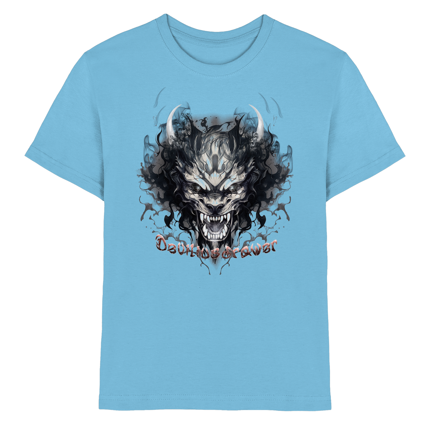Deviliusdrawer Smoke Beast - Kids Premium Shirt