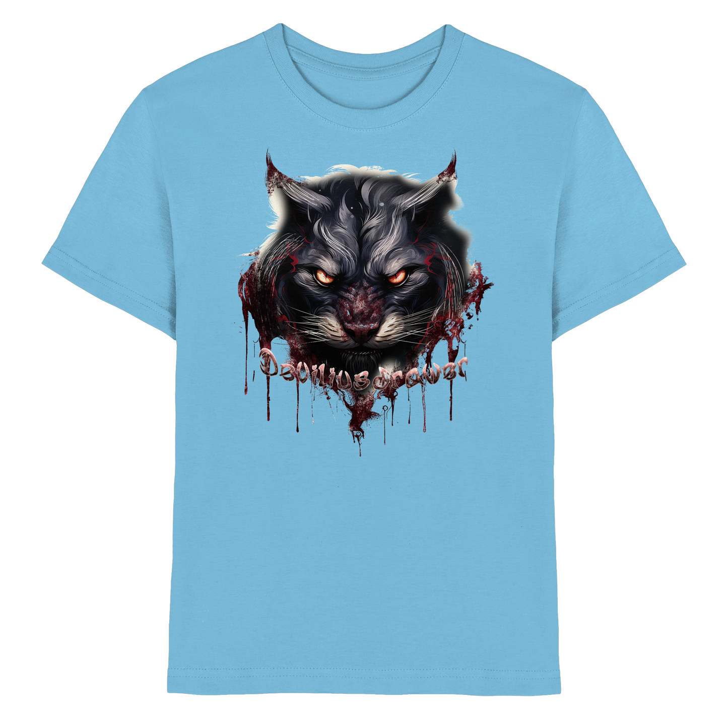 Deviliusdrawer Badass Cat - Kids Premium Shirt