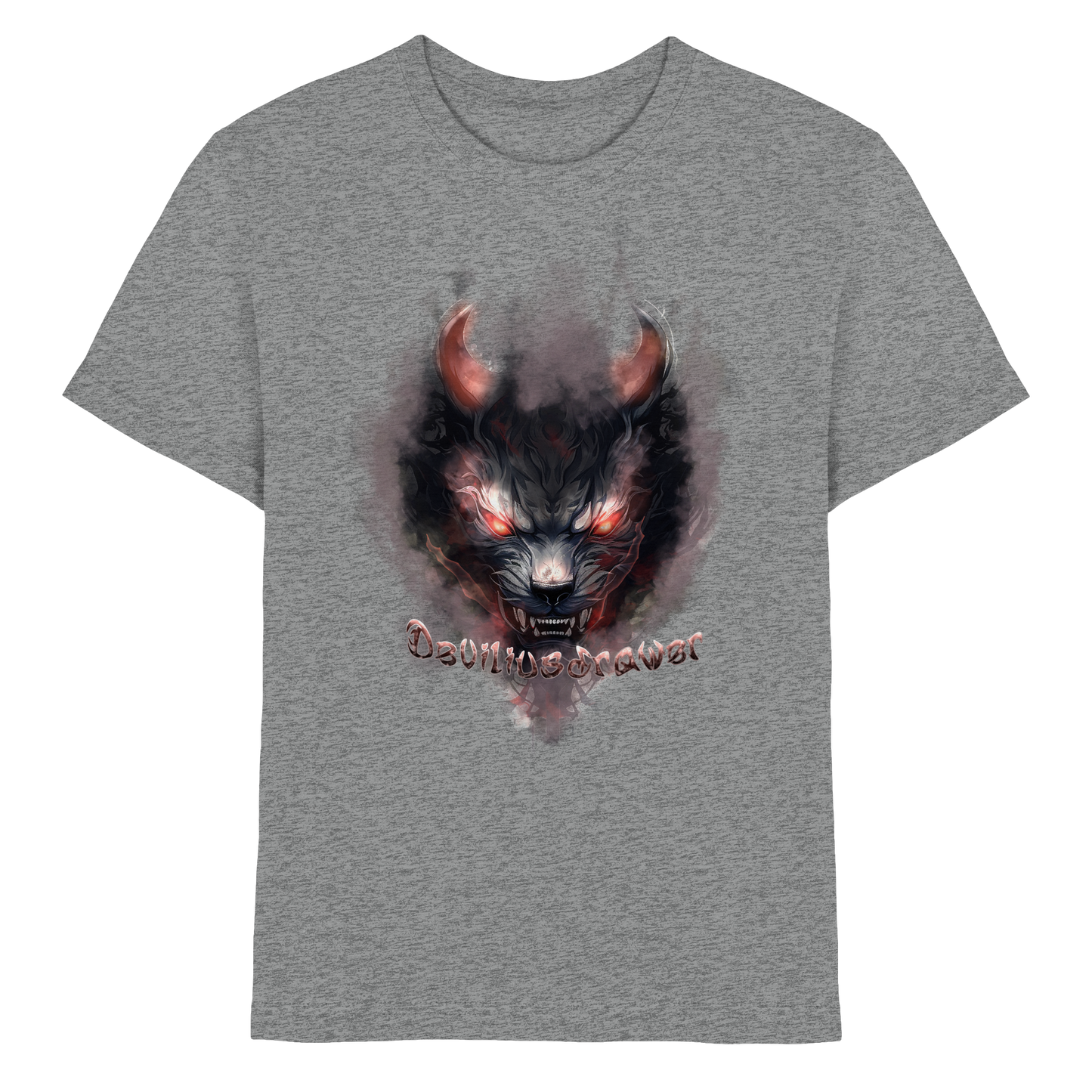 Deviliusdrawer Red Smoked Cat - Kids Premium Shirt