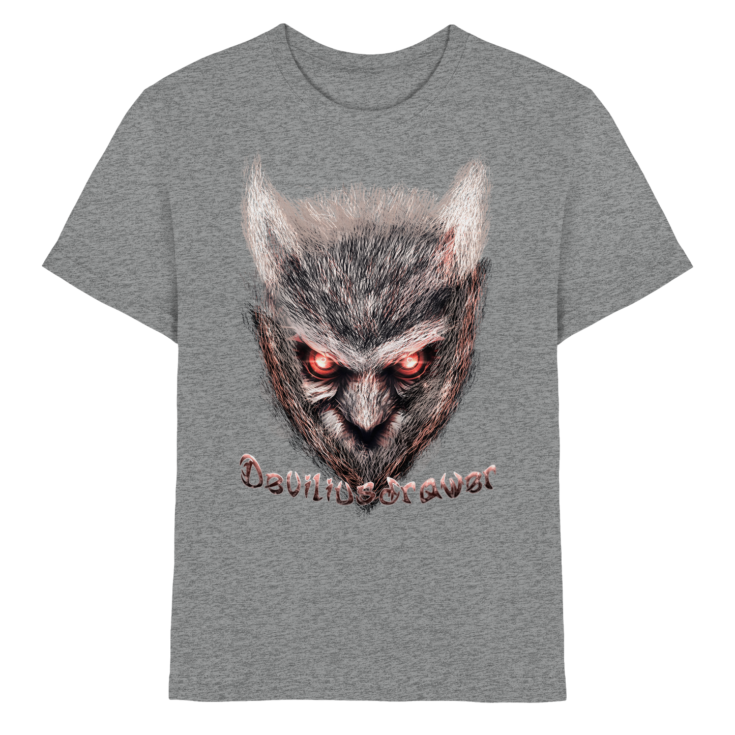 Deviliusdrawer Red Eyed Owl - Kids Premium Shirt