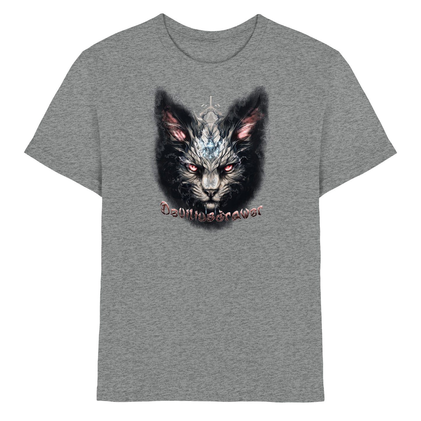 Deviliusdrawer Myshtical Redeyed Cat - Kids Premium Shirt