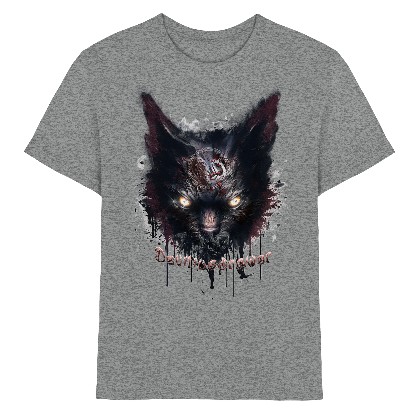 Deviliusdrawer Zombie Cat - Kids Premium Shirt