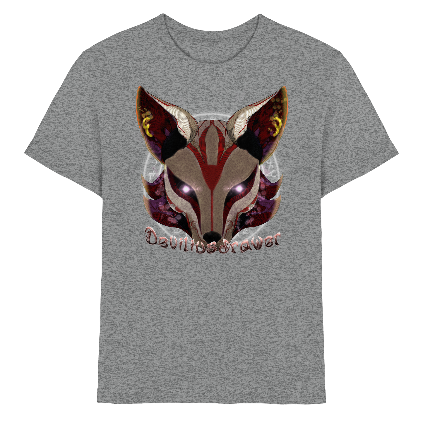 Deviliusdrawer Magic Kitsune - Kids Premium Shirt