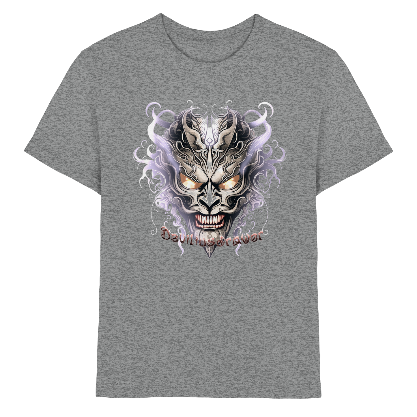 Deviliusdrawer Demon Mask Violet - Kids Premium Shirt