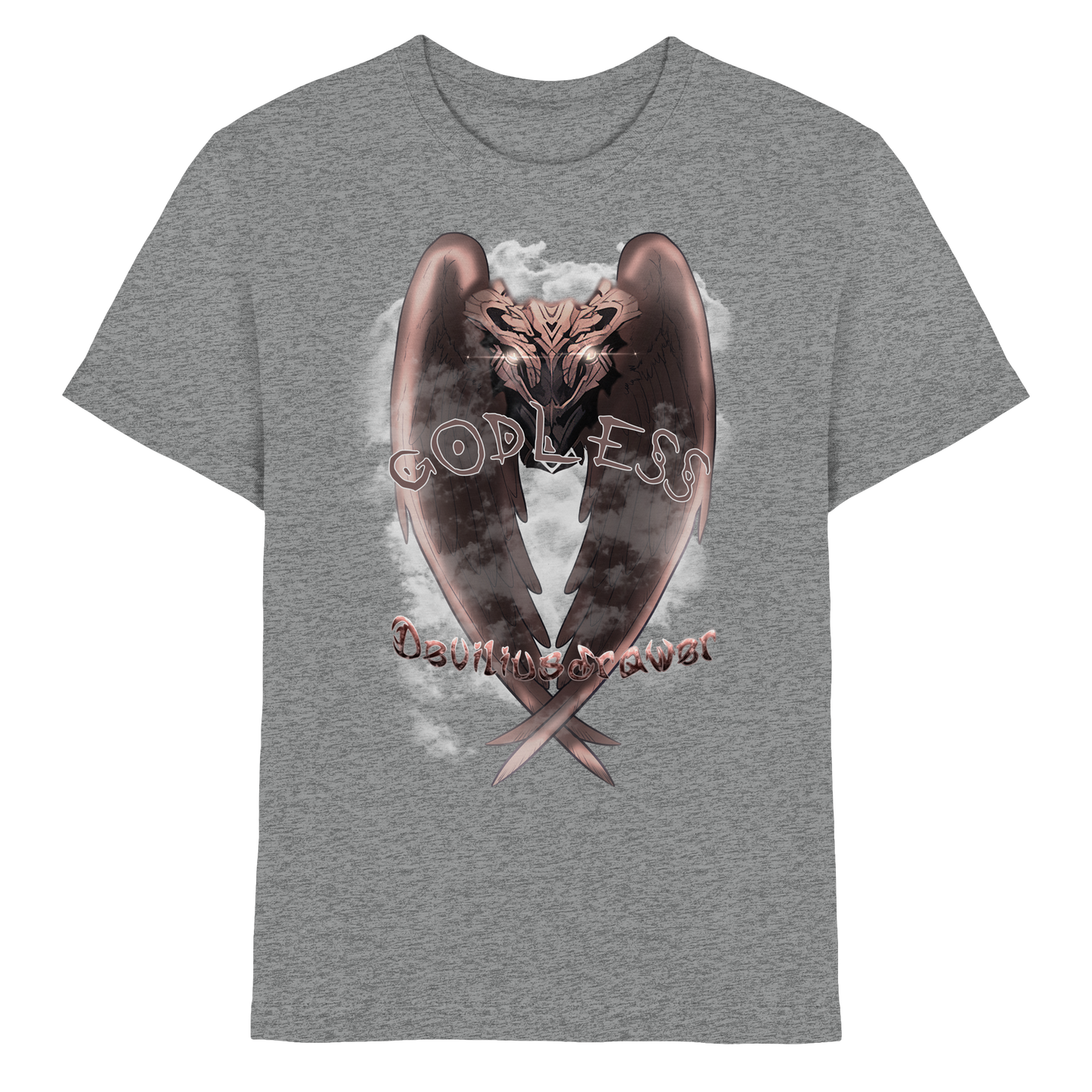 Deviliusdrawer Godless Owl - Kids Premium Shirt