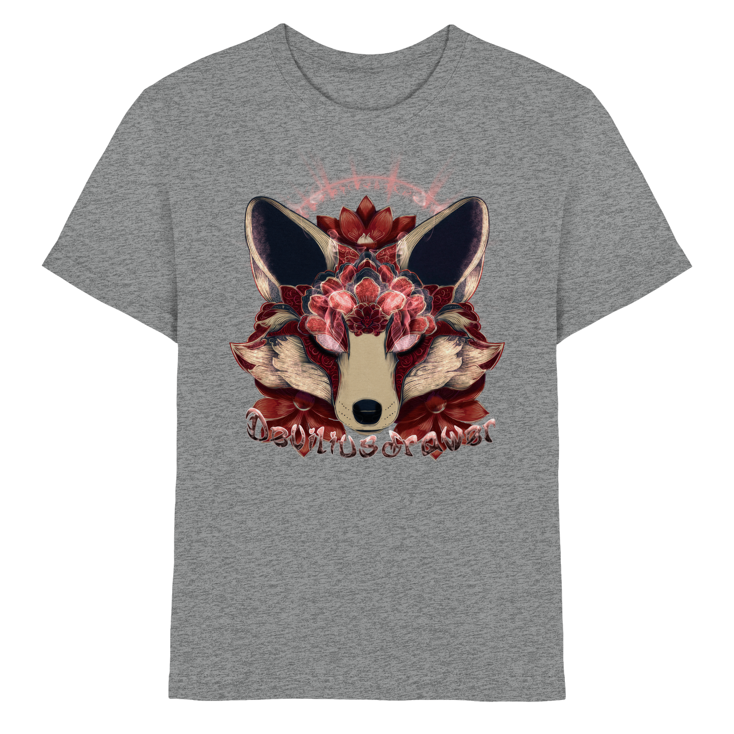 Deviliusdrawer Fire Kitsune - Kids Premium Shirt