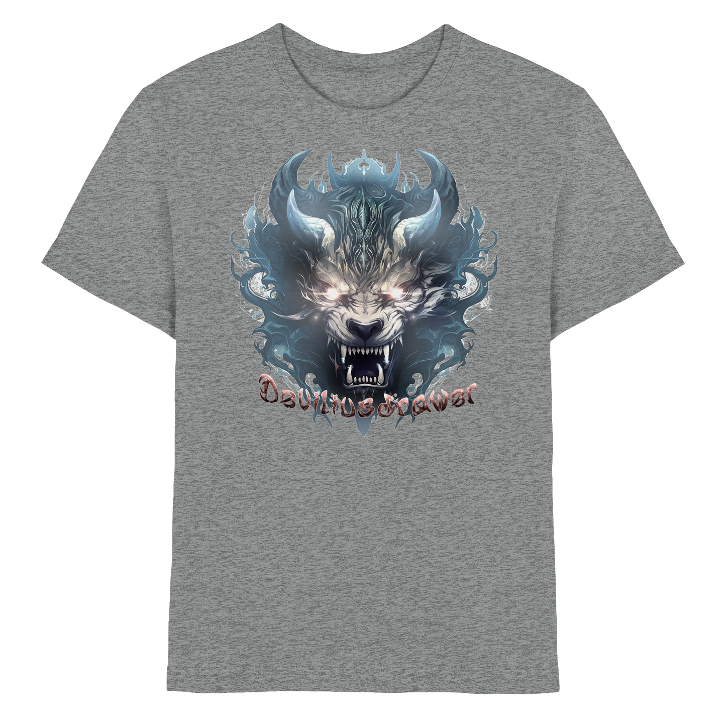 Deviliusdrawer Water Horn Tiger - Kids Premium Shirt