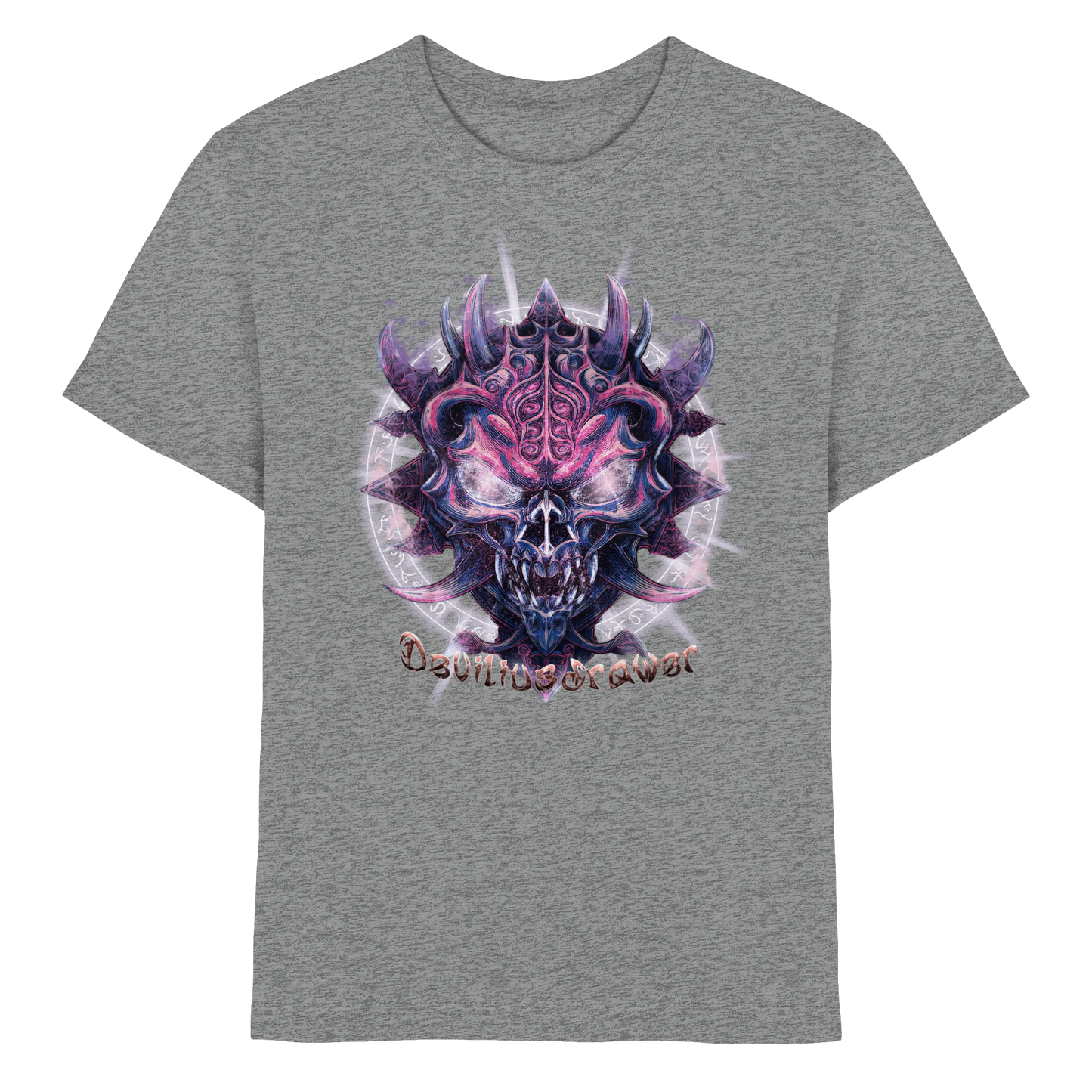 Deviliusdrawer Fire Demon - Kids Premium Shirt
